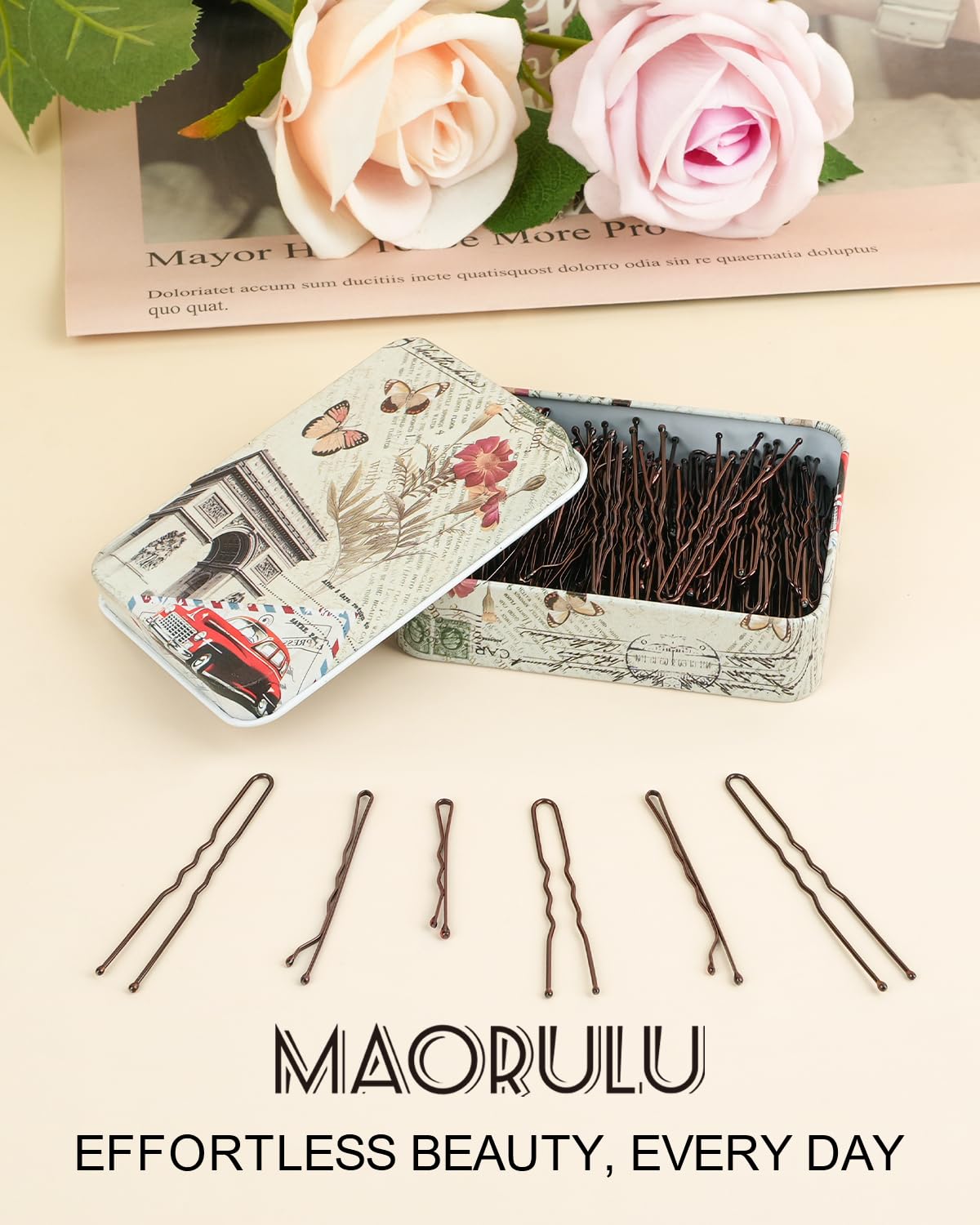 MAORULU compact case inside purse for travel-ready styling