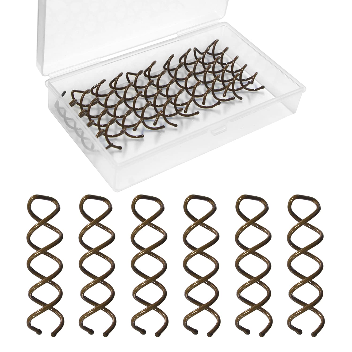 MAORULU front packaging tin with 20 brown spiral pins, convenient storage benefit