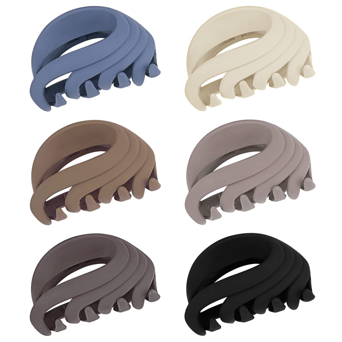 MAORULU front packaging showing six colorful clips, highlights gift-ready convenience