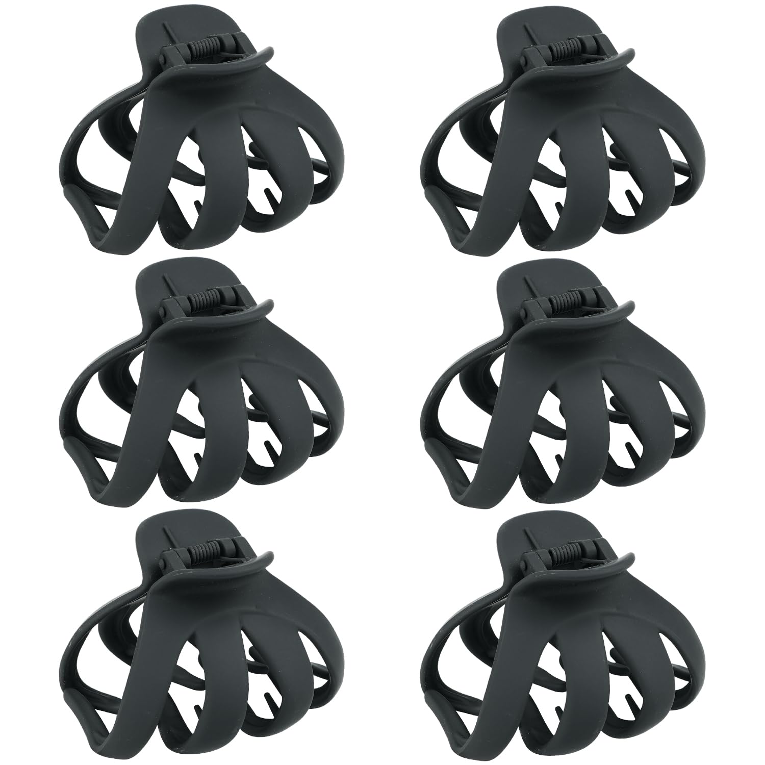 MAORULU front view of big claw clip showing shape and secure hold
