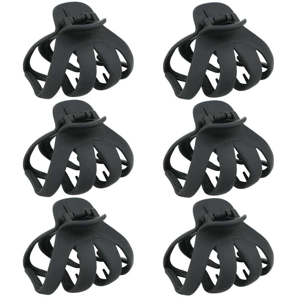 MAORULU front view of big claw clip showing shape and secure hold