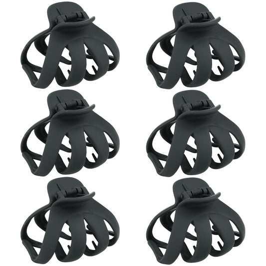 MAORULU front view of big claw clip showing shape and secure hold