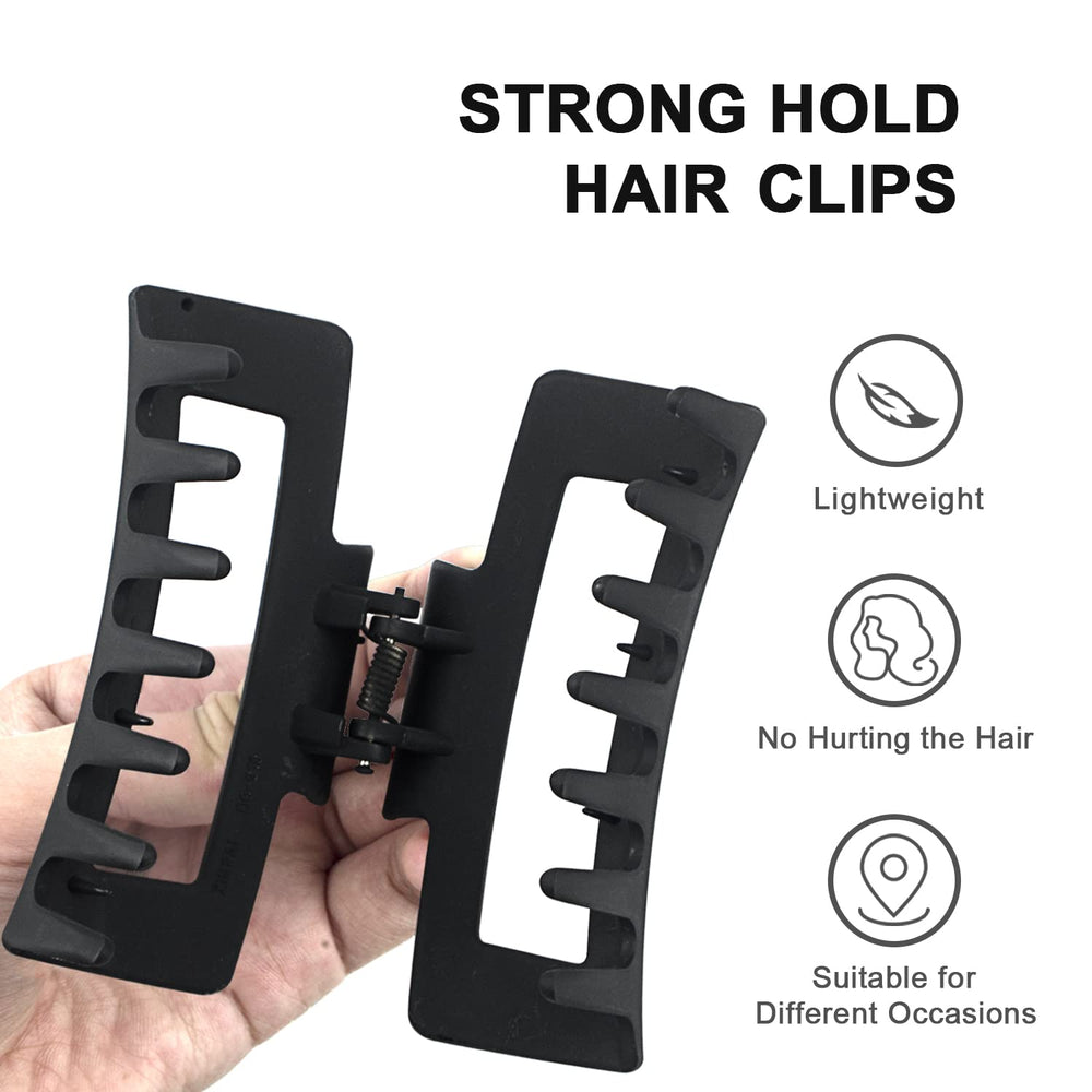 MAORULU clip in high ponytail demonstrating firm all-day hold
