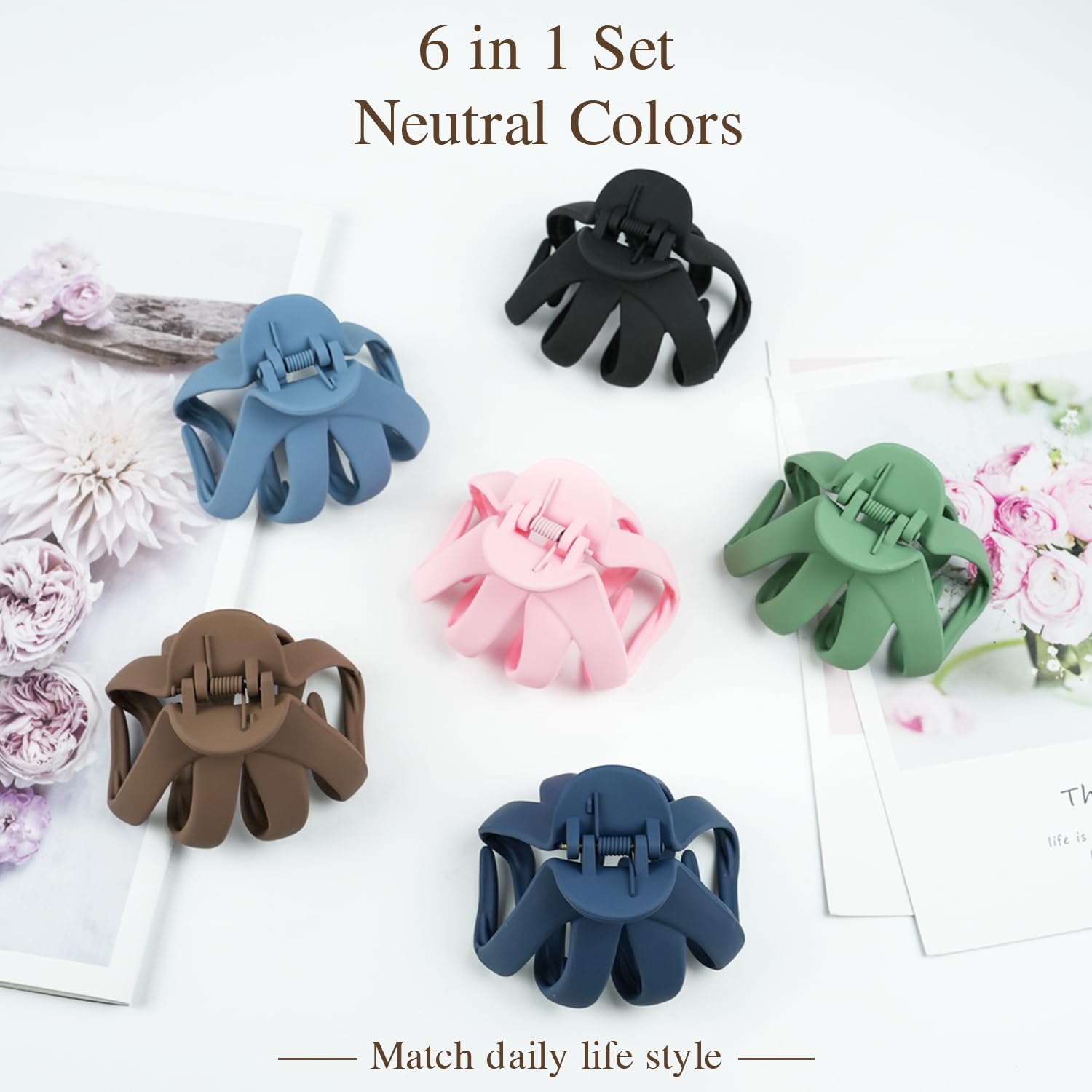 MAORULU clip holding a large hair section showing lightweight comfort