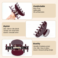 MAORULU clip inside handbag, convenient and ready for quick touch-ups
