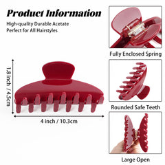 MAORULU side view showing spring and jaw detail for strong, non-slip grip benefit