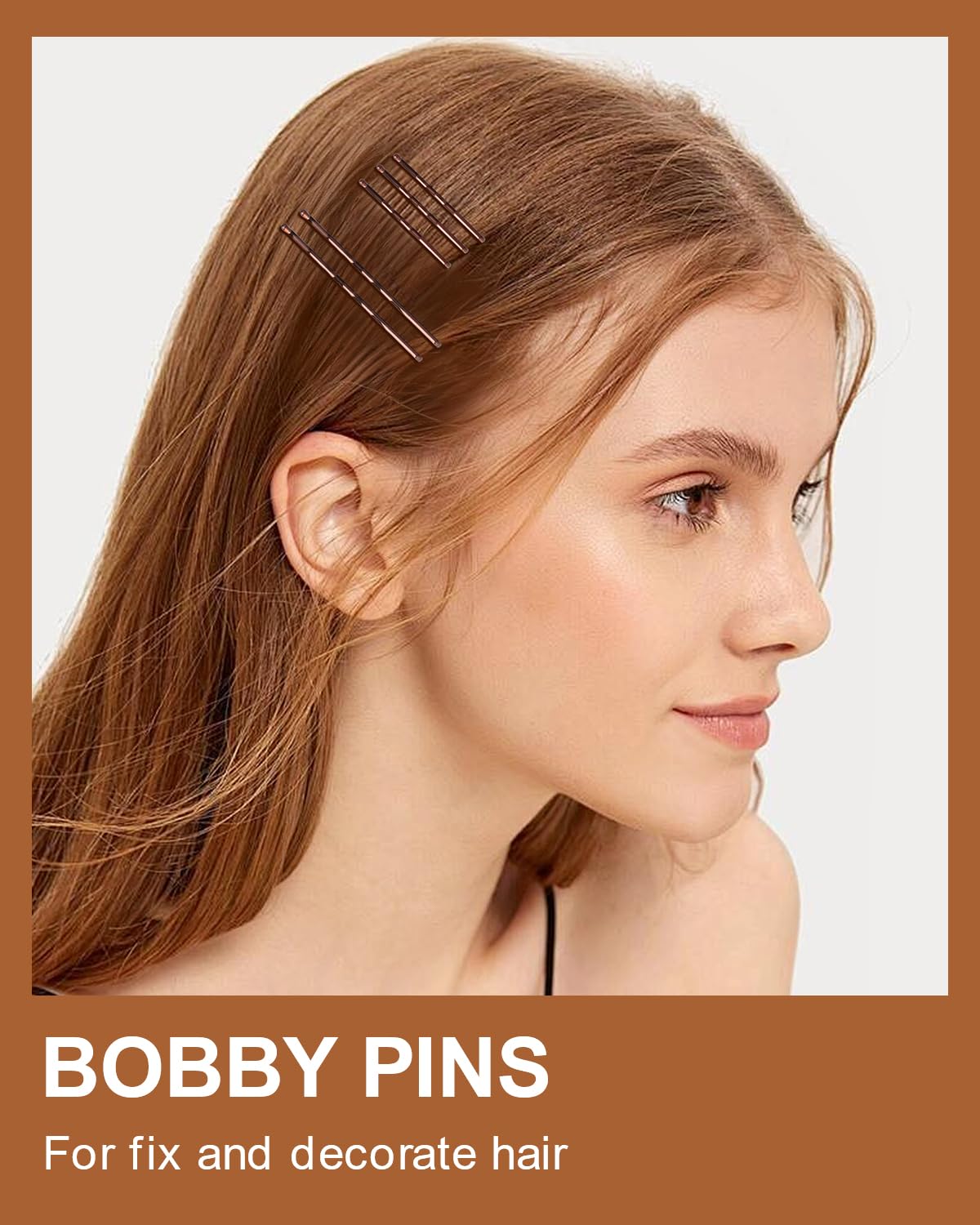 MAORULU U-pins securing a bun for long-lasting updo support