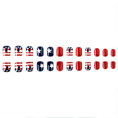 MAOTTIE close-up of stars and stripes design highlighting clear detail