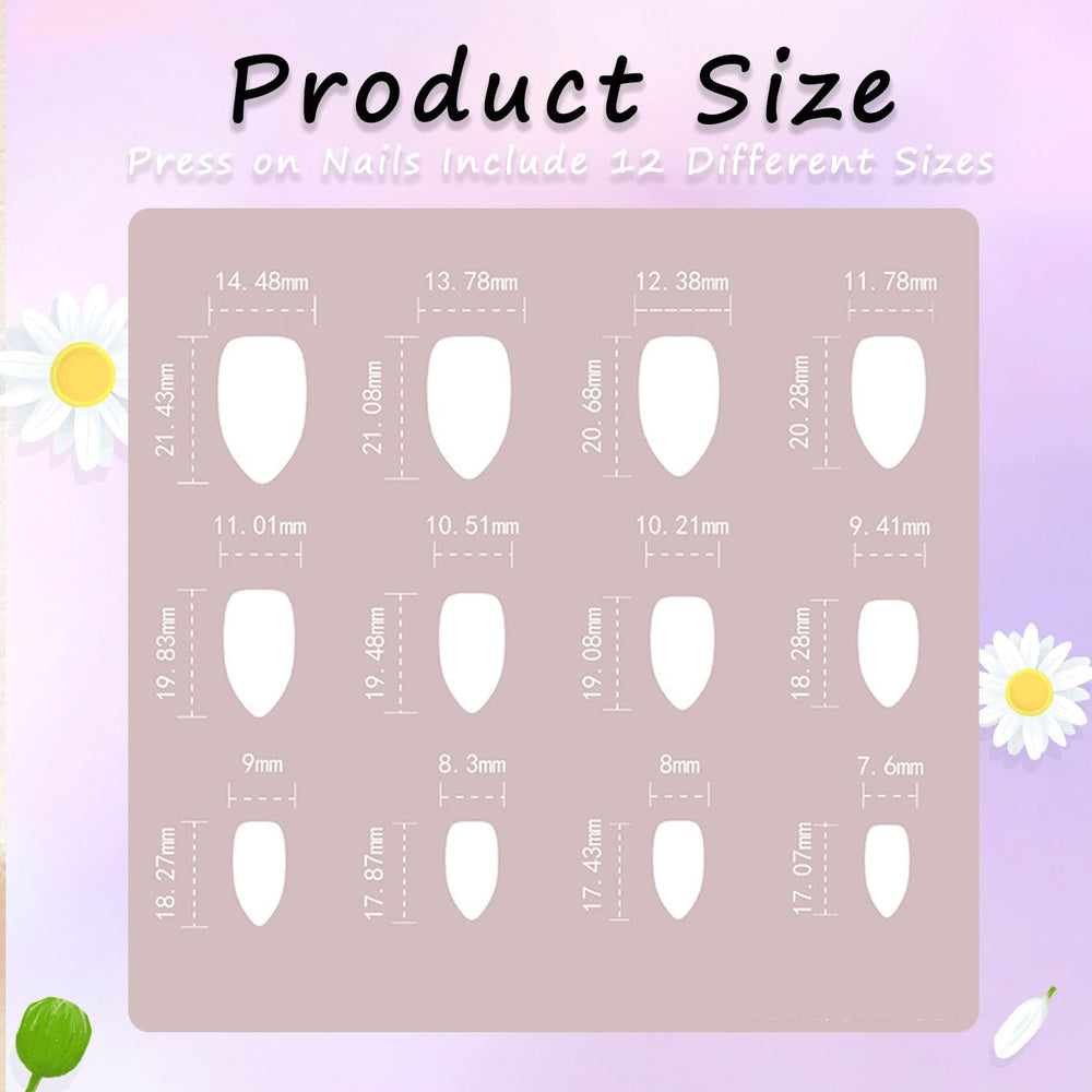 MAOTTIE nails next to a coin for scale, shows true size and coverage