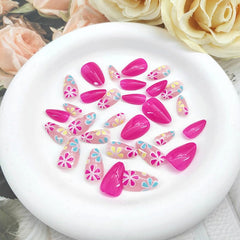 MAOTTIE nails worn on hand to show scale and elegant almond silhouette
