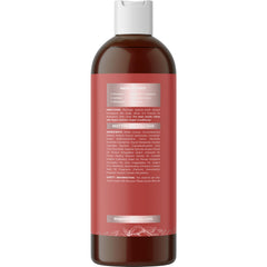Maple Holistics ingredient label close-up showing argan oil and natural ingredients