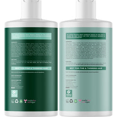 Maple Holistics 16 fl oz bottles side-by-side for clear size and capacity reference