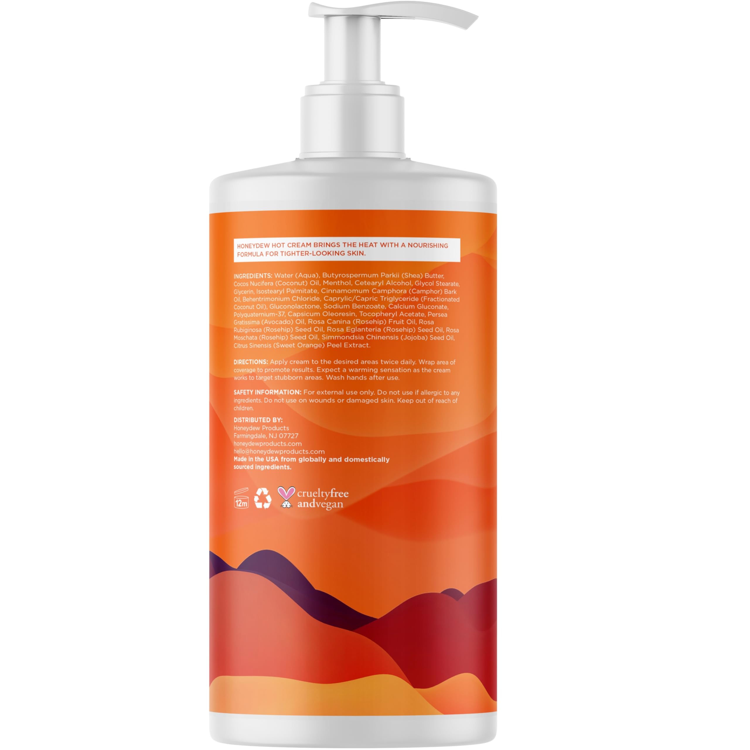 Maple Holistics ingredients shea butter and camphor highlighting natural hydration