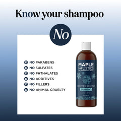 Maple Holistics poured in hand illustrating easy application benefit