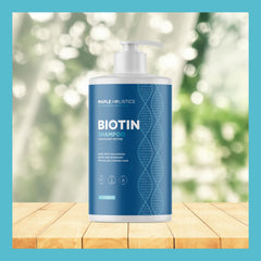 Maple Holistics shampoo in-shower use creating lather for scalp cleansing