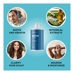 Maple Holistics pouring shampoo into hand for easy dispensing and control