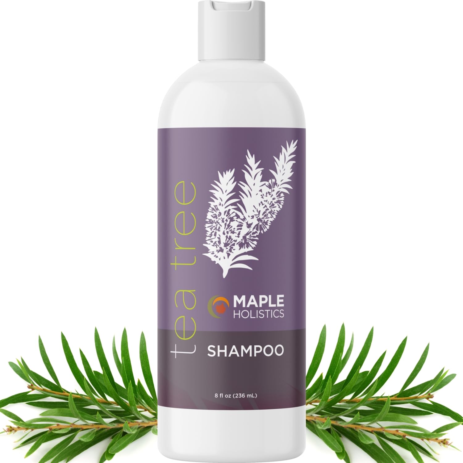 Maple Holistics front bottle view showing clean packaging and benefits