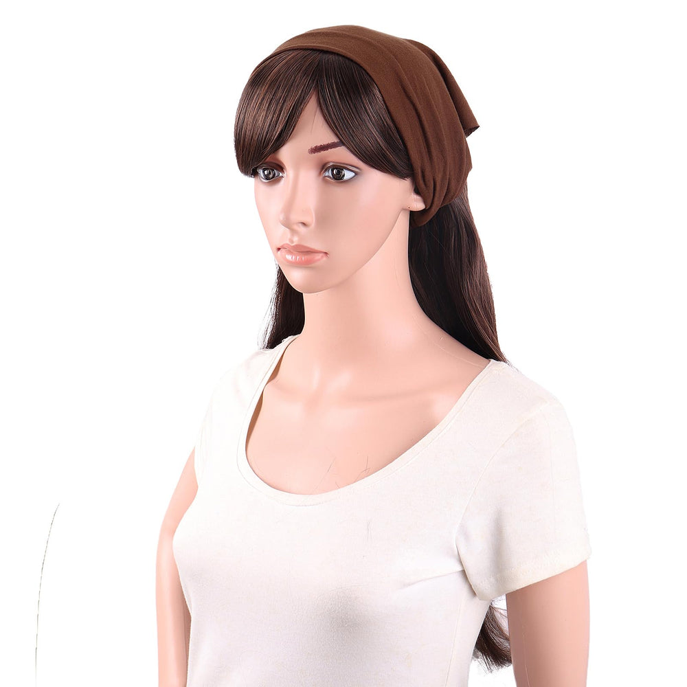 MapofBeauty bandana tied at back showing adjustable styling option