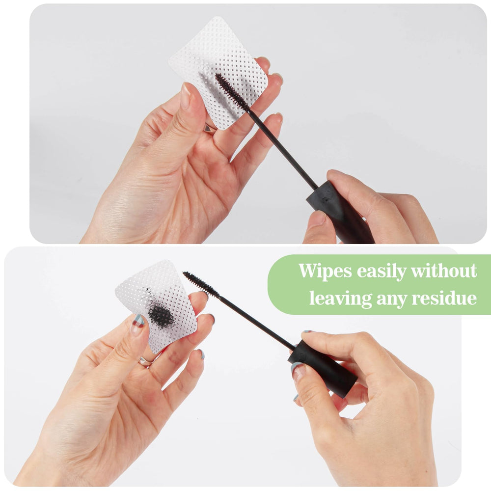 MAQIHAN wipe cleaning tweezers and removing glue residue