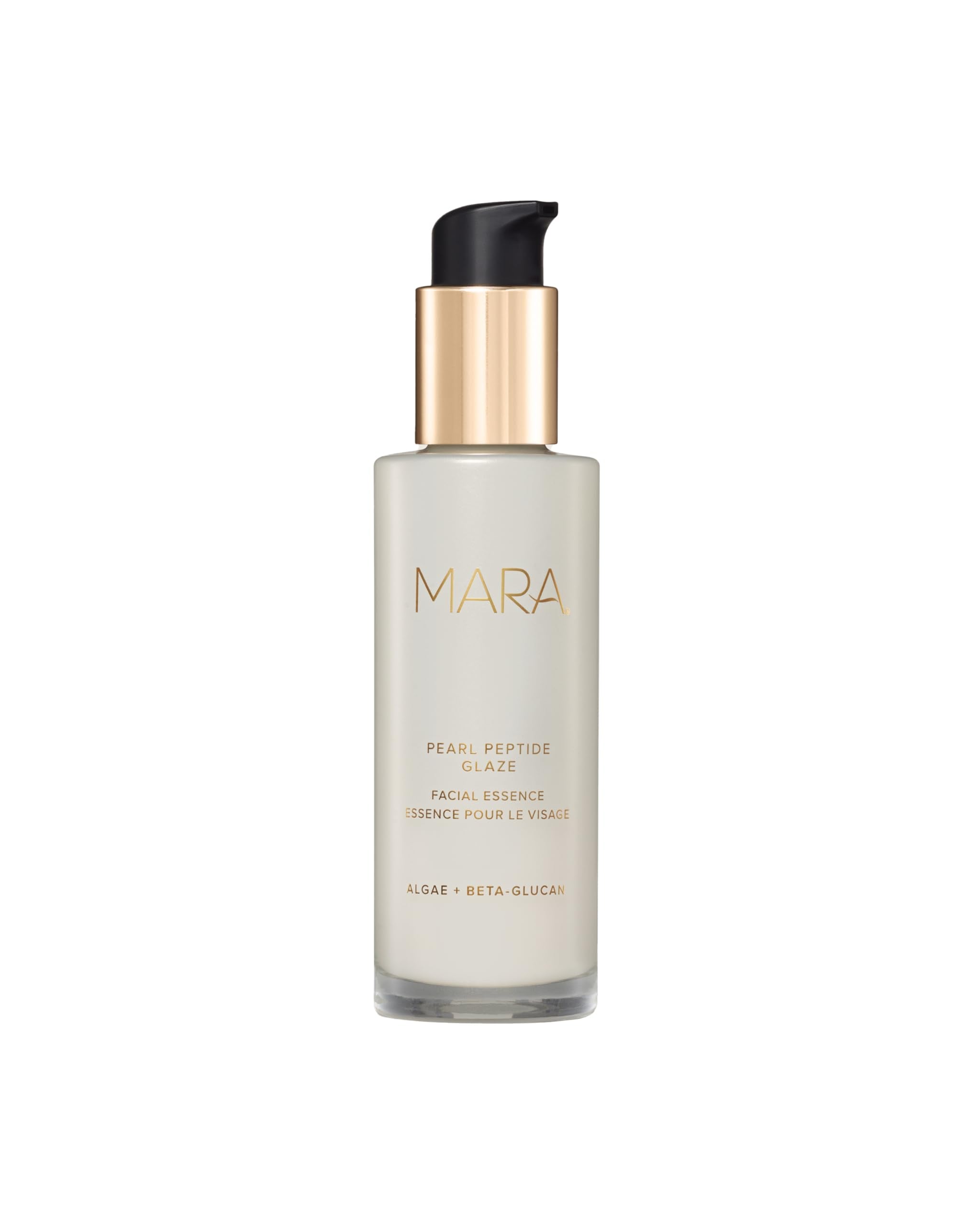 MARA bottle front view showing sleek label and hydration benefit