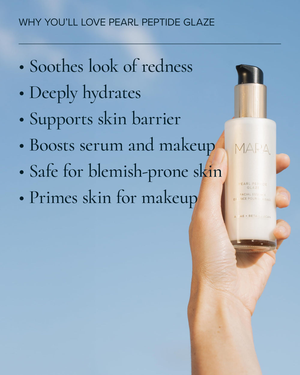 MARA applying glaze into hands to show quick prep treatment benefit