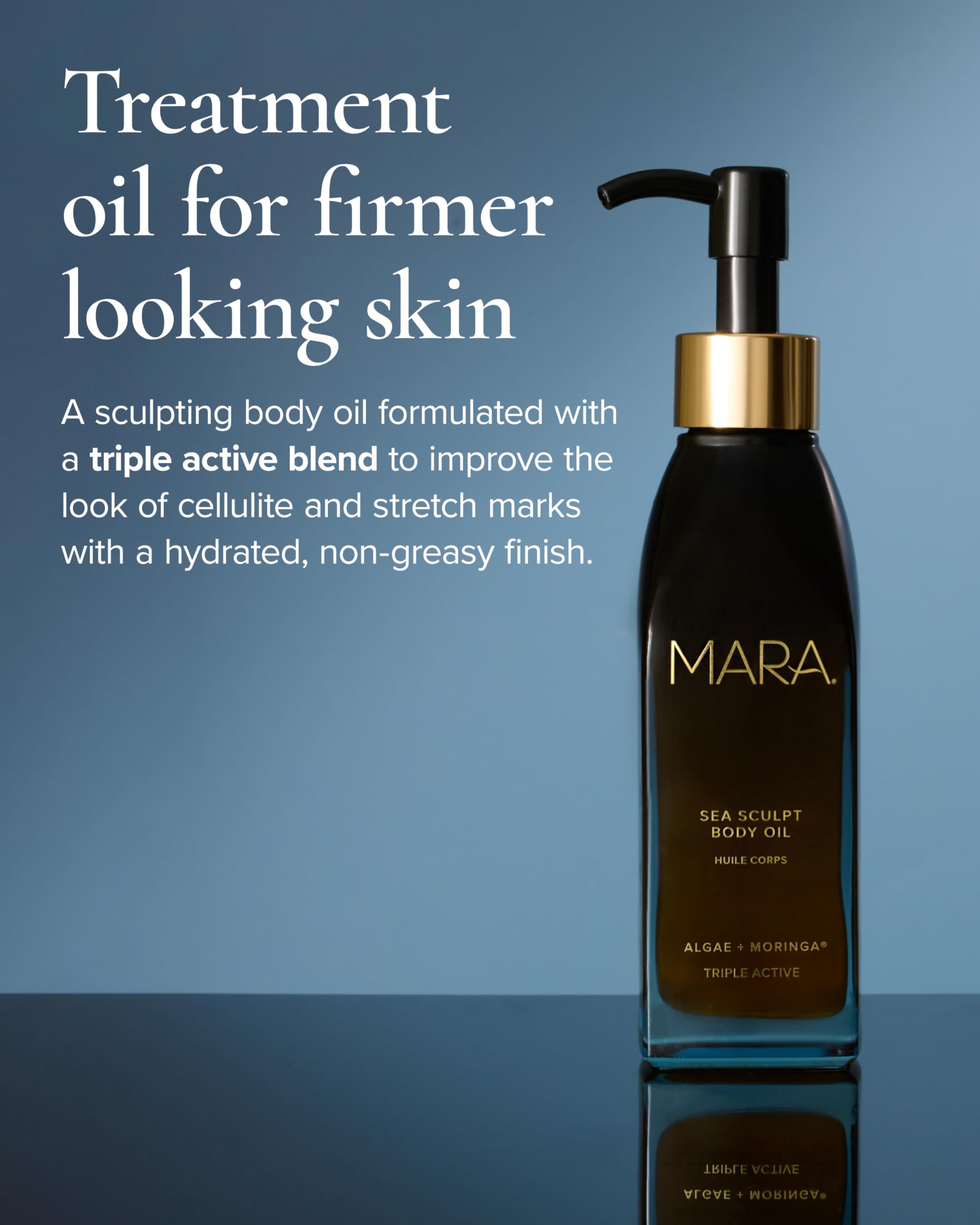 MARA pump detail focused on easy dispensing and controlled use