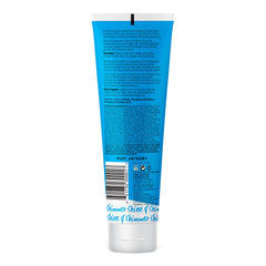 Marc Anthony shampoo on bathroom shelf styling a hydrated hair routine