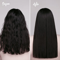 Marc Anthony before and after lengths showing reduced breakage