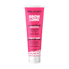 Marc Anthony front bottle showing Grow Long shampoo benefits