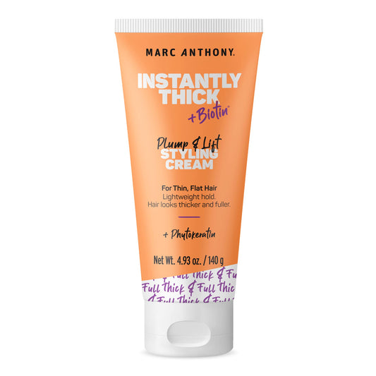 Marc Anthony front packaging showing product benefits and volume