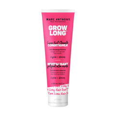 Marc Anthony bottle front view showing Grow Long branding and benefits