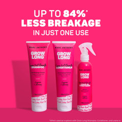 Marc Anthony ingredients display with biotin caffeine and ginseng highlights
