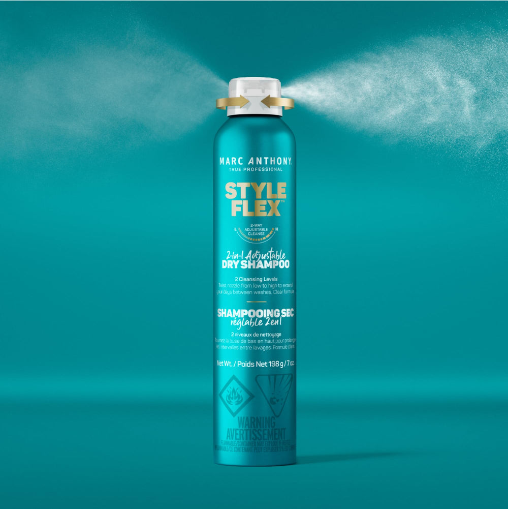 marc anthony nozzle twist close-up demonstrating adjustable spray control