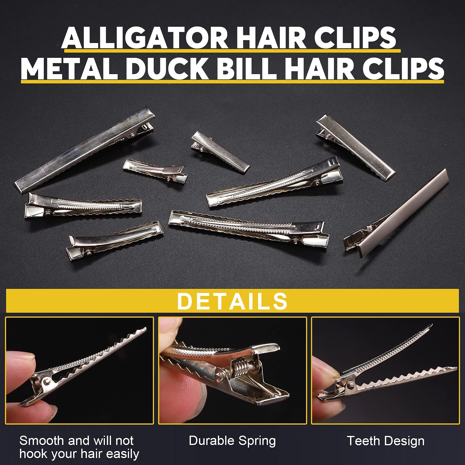 Mardatt flat top clip detail for easy decoration benefit