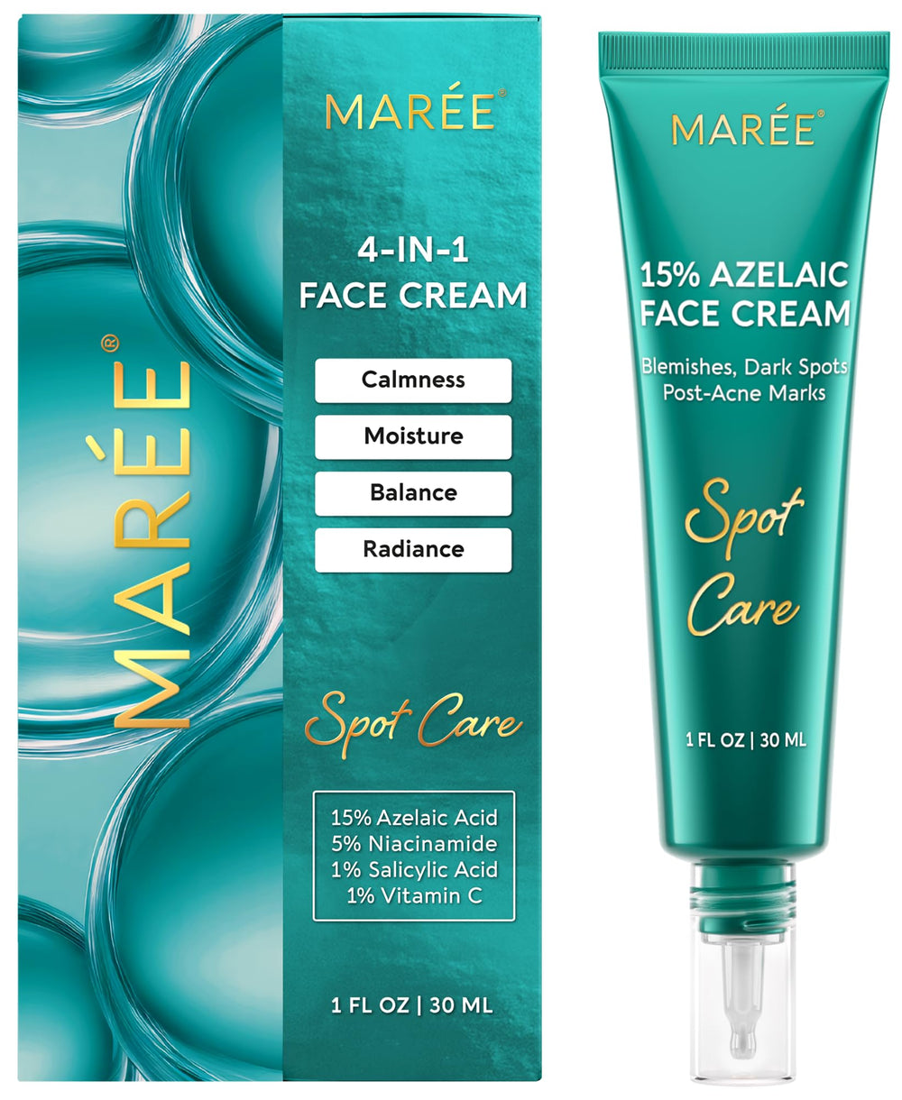 MAREE jar front view showing product and clear packaging benefit