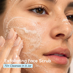 MAREE close-up of scrub texture demonstrating fine exfoliating particles and smoothness