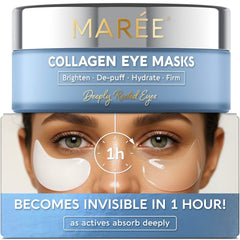 MAREE front packaging showing clear eye gel patches and branding for easy identification