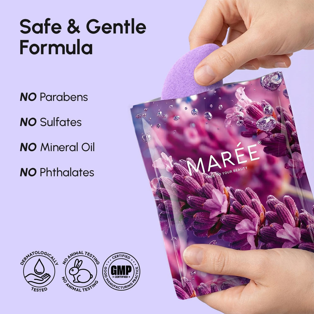 MAREE product label close-up showing active ingredients and usage details