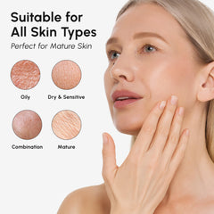 MAREE on bathroom vanity portraying everyday skincare routine benefits