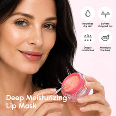 MAREE application on lips demonstrating smooth overnight protection
