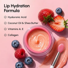 MAREE ingredients flatlay highlighting hyaluronic acid and butters