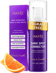 MAREE front packaging showing bottle and label with clear product benefits