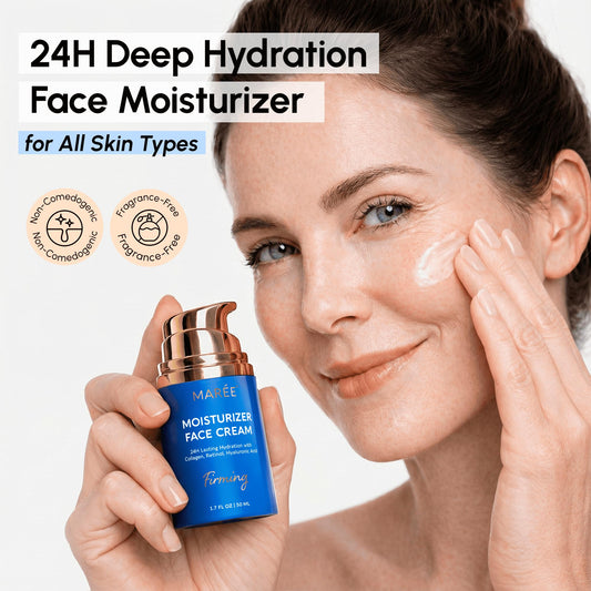 MAREE close-up texture swirl revealing creamy consistency for quick absorption