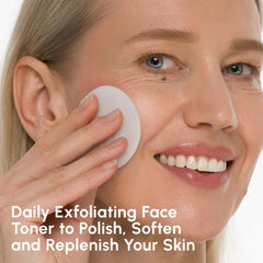 MAREE toner label close-up highlighting glycolic acid ingredient