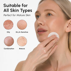 MAREE toner poured on hand demonstrating easy application