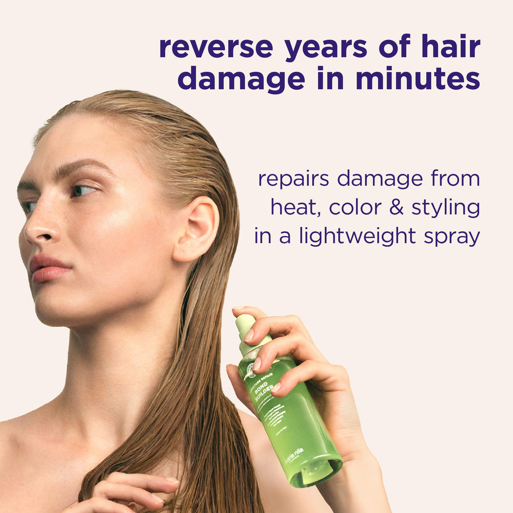 Maria Nila back label with ingredients list for transparent haircare benefits