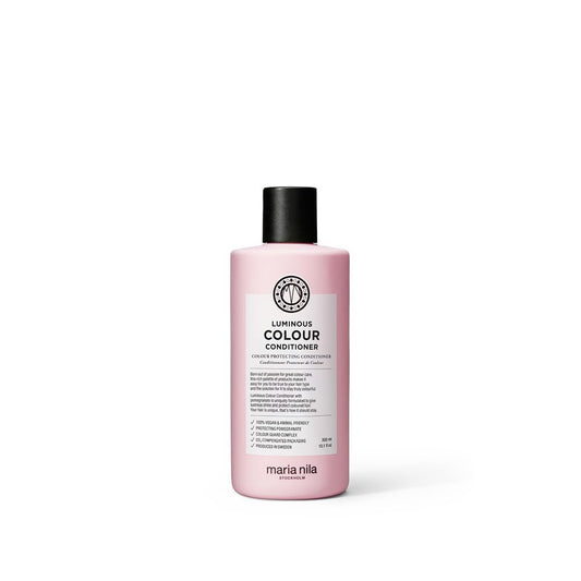 Maria Nila front bottle showing product and brand for instant recognition
