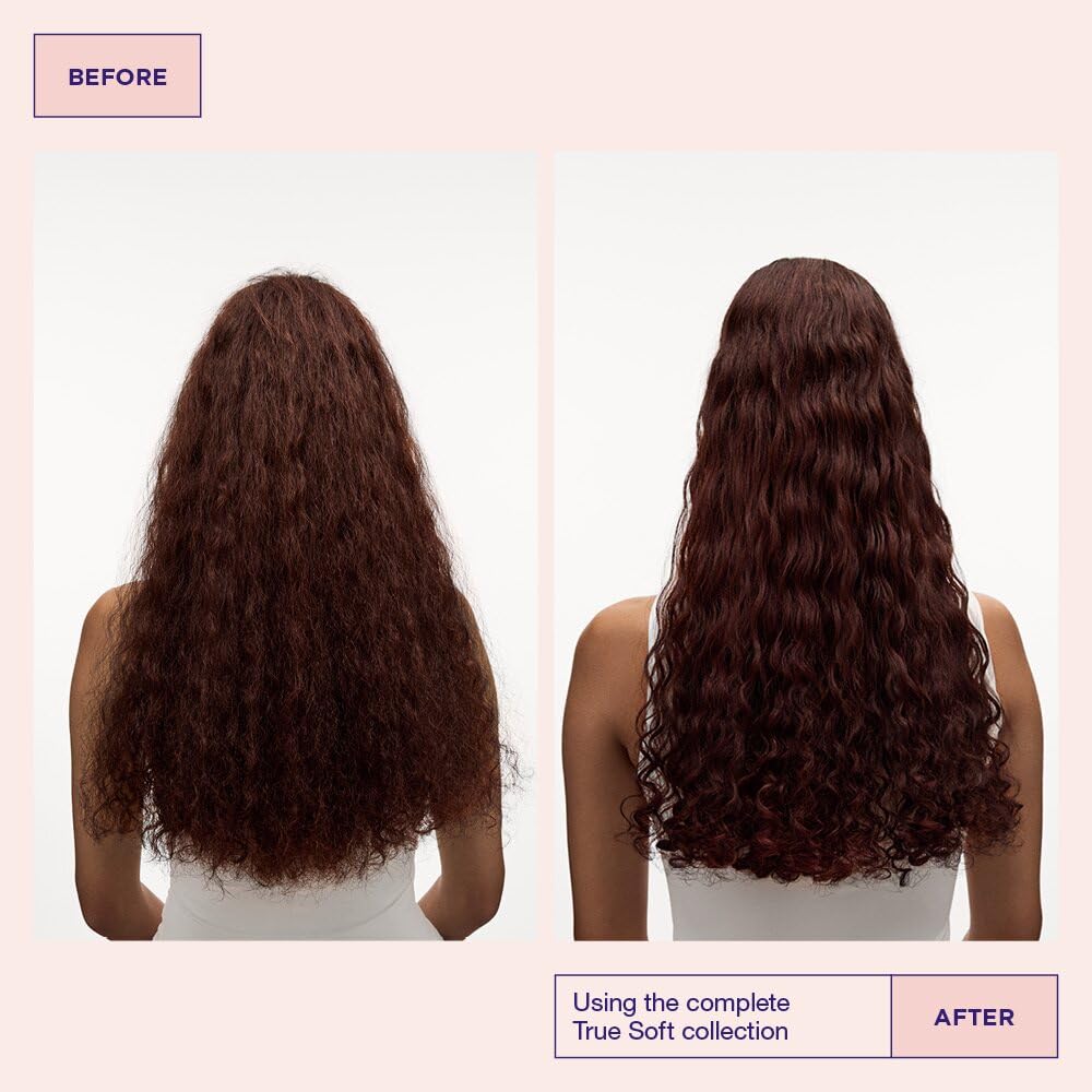 Maria Nila shampoo and conditioner in shower showing smooth hair manageability