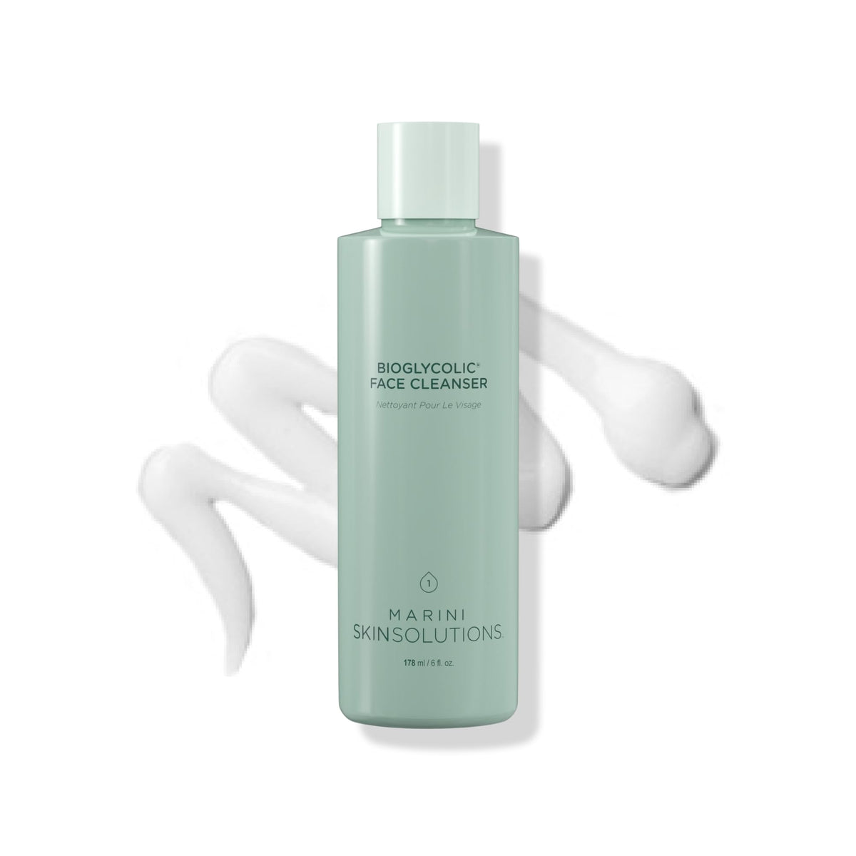 Marini SkinSolutions front packaging showing bottle and branding for clear identification and trust