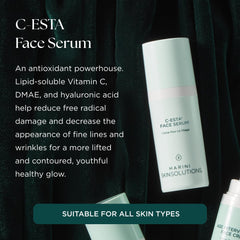 Marini SkinSolutions label close-up highlighting ingredients and trusted formulation benefit